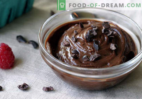 Chokladpudding - de bästa recepten. Hur man ordnar gott och gott chokladpudding.