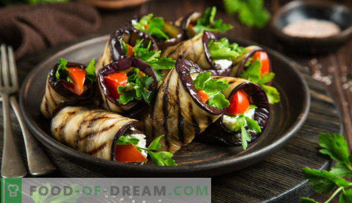 Vad man ska laga från aubergine snabbt och gott, recept med foton, i pannan, i ugnen, för vintern