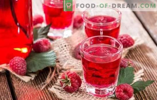 Raspberry tinktur hemma - en explosion av arom! Hur man förbereder en hallontinktur hemma på alkohol, vodka, moonshine, brandy