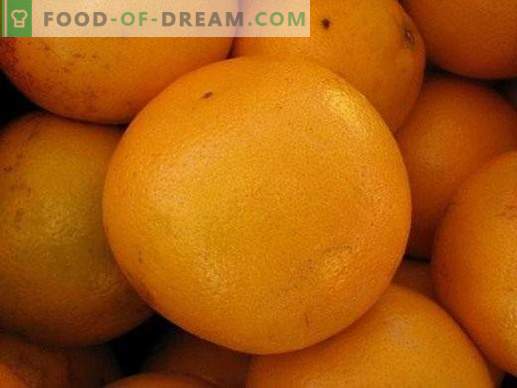 Välja citrusfrukter