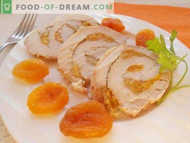 Pork Meatloaf med torkade aprikoser