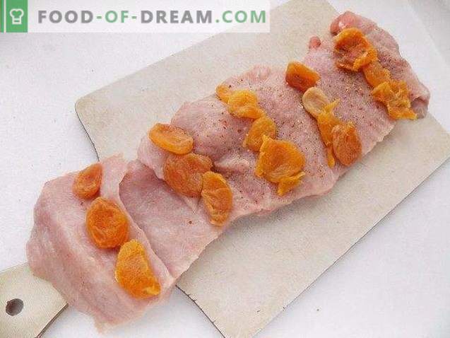 Pork Meatloaf med torkade aprikoser
