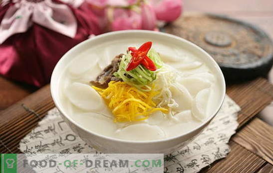 Koreansk soppa - doftande, varm och mäktig! Koreanska sopprecept: med daikon, skaldjur, nudlar, kål, tofu