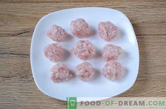 Soup with minced pork meatballs: photo recipe! Light and nourishing soup for the whole family in 45 minutes