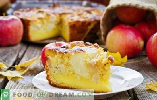 Äppelpaj (steg för steg recept) är en favorit hemlagad delikatess. Apple Pie: snabbmatning steg-för-steg recept
