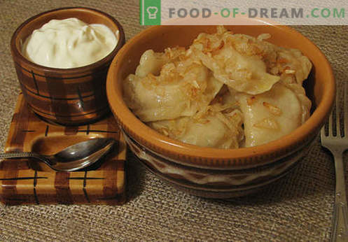 Choux dumplings är de bästa recepten. Hur man gör rätt och välsmakande kokta custard dumplings hemma.