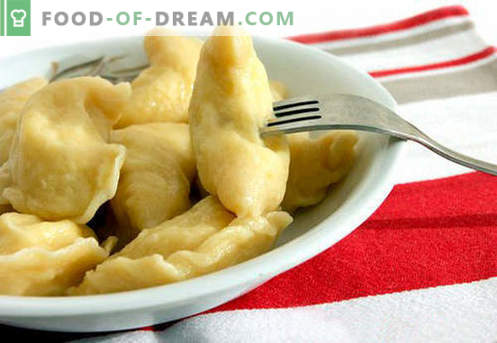Choux dumplings är de bästa recepten. Hur man gör rätt och välsmakande kokta custard dumplings hemma.