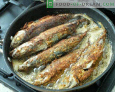How to cook mackerel in a frying pan. Fried Mackerel