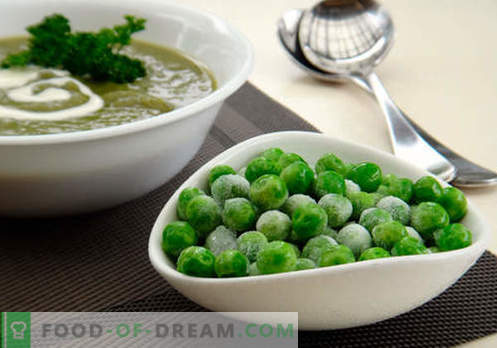 Soppa med gröna ärter - beprövade recept. Hur man ska ordna och läckra kocksoppa med gröna ärter.