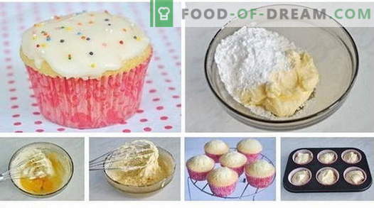Muffins - hur man lagar dem hemma. 7 bästa recepten hemlagad muffins.