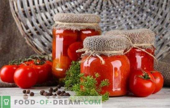 Marinerade tomater för vintern - smaken och lukten av sommaren. Viktiga tips och originalrecept: hur man plockar tomater på vintern
