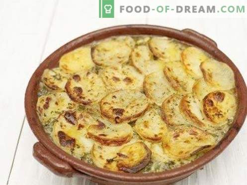Fransk potatis - de bästa recepten. Hur man gör rätt och välsmakande kockpotatis på franska.