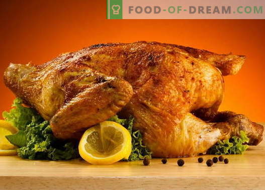 Kyckling med en skorpa - de bästa recepten. Hur man gör rätt och välsmakande laga en kyckling med en skorpa.