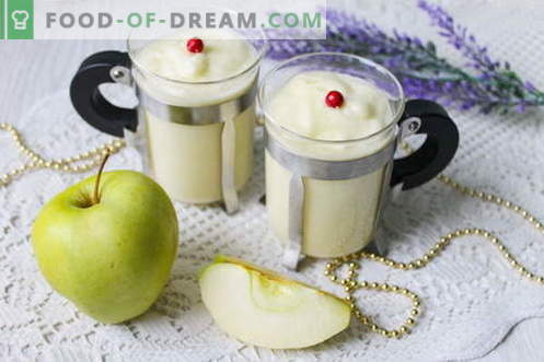 Apple Cream dessert - luftig eufori av smak!