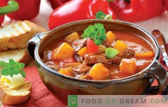 Soppa med kött och potatis: recepten är enkel och väldigt enkel. Potatis och kött soppor: mager, kyckling, nötkött, grönsaker