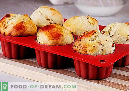 Silikonkaka muffins är de bästa recepten. Hur man snabbt och gott kokmuffins i silikonformar.