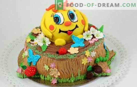 Barnens DIY kaka - för de mest älskade älsklingarna! Recept enkla och vackra barns gör-det-själv-kakor