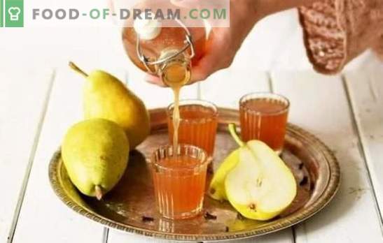 Tinktur av päron hemma - god alkohol! Ett urval av de bästa recepten tinktur av päron hemma