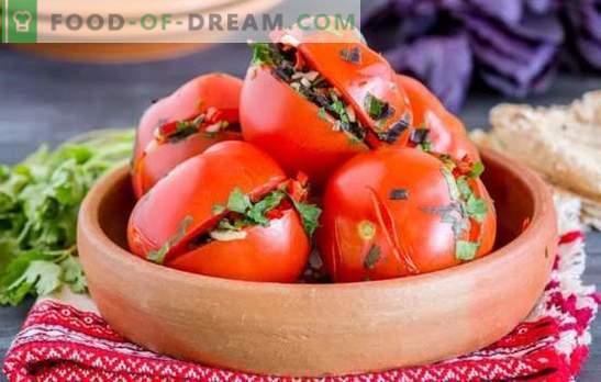 Tomater i armeniska: kryddiga och kryddiga fyllda tomater. De bästa traditionella recepten på tomater på armeniska