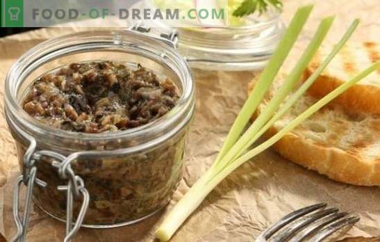 Hur man lagar kaviar från honung agaric, för att göra det gott? De bästa recepten och metoderna för att laga kaviar från honung