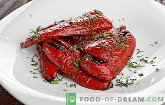 Rökt peppar är ett utmärkt tillskott till kött- och fiskrätter. Enkel matlagning för rökt peppar