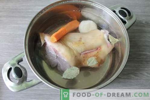 Jalea de nudillo de cerdo - plato nutritivo, nutritivo y sabroso