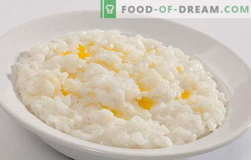 Risgröt - de bästa recepten. Hur man lagar risgröt.