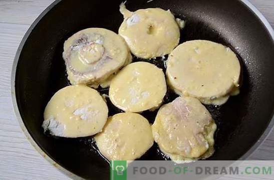 Svampkoteletter: ett steg för steg fotrecept. Matlagning utsökta läckra mushroompatties - diversifiera familjen middagar!
