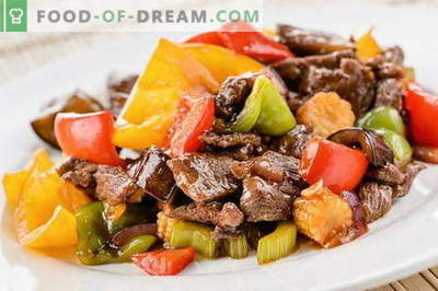 Kött på kinesiska - de bästa recepten. Hur man ordentligt och lagar kött på kinesiska.