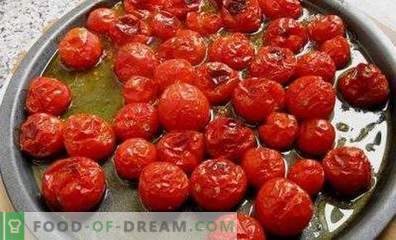 Stekt tomater för vintern