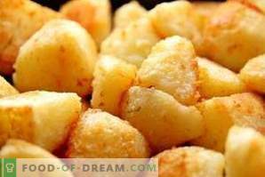 Vad ska man göra om potatisen är för salt