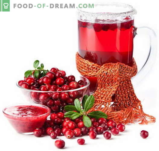 Cranberry juice - the best recipes. How to properly and tasty cook cranberry juice.